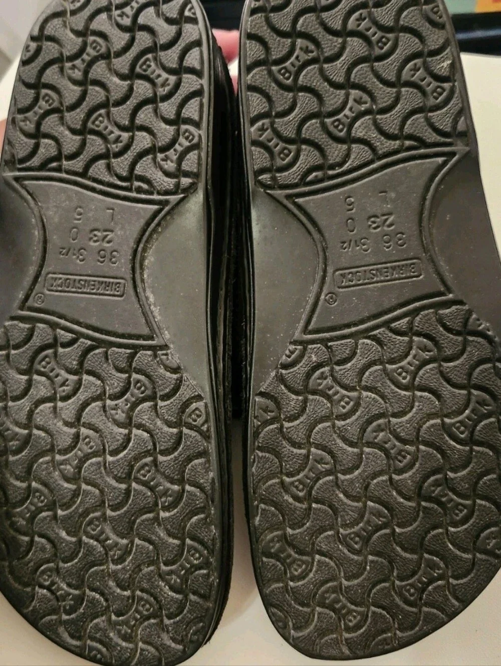 Vintage Birkenstock Black‎ Memphis Leather Oxford Shoes - 36EU / 5